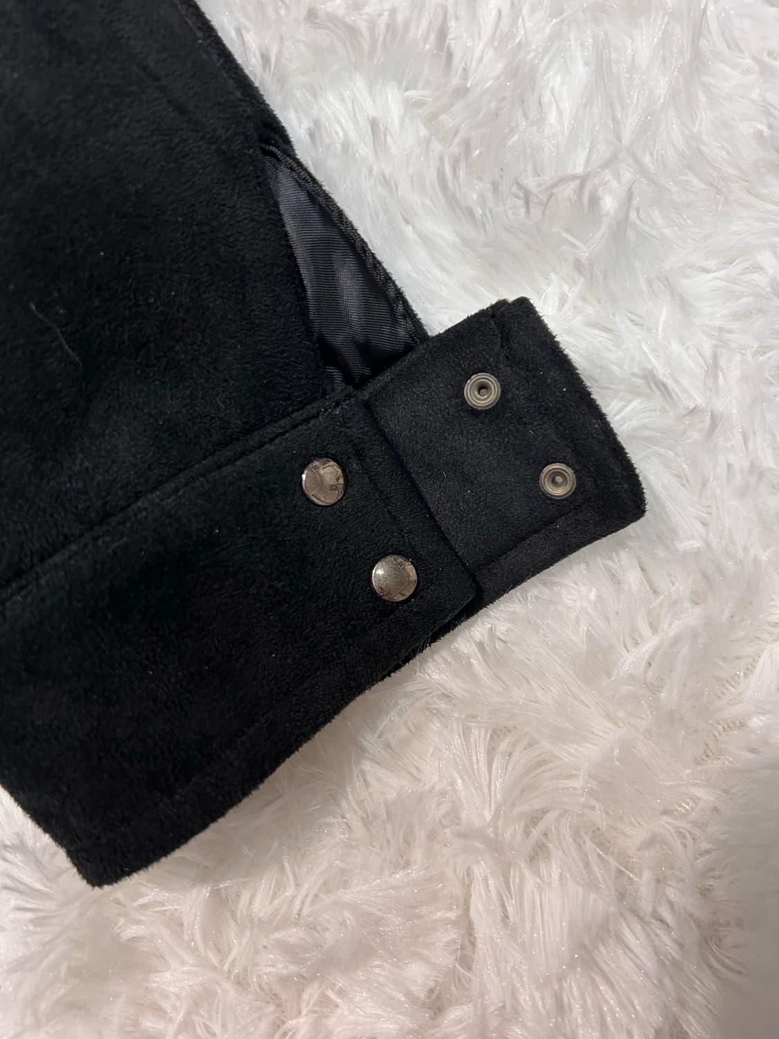 shadow marble faux fur zip jacket 상품이미지4