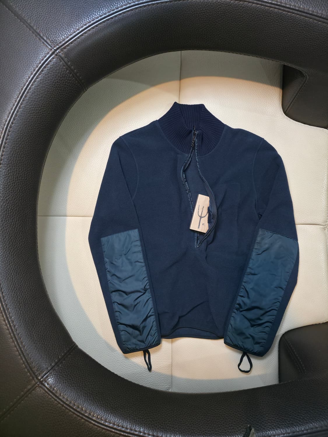 Prada sport harf zip fleece 상품이미지4