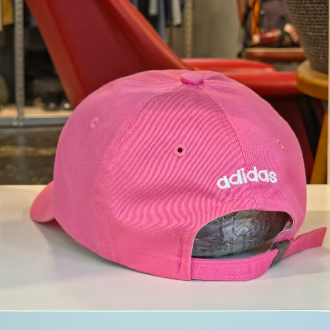 아디다스 핑크 볼캡 모자 상품이미지3