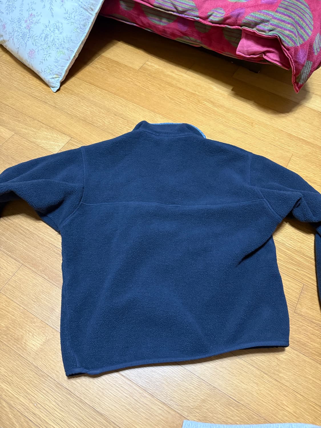 M 파타고니아 빈티지 신칠라 네이비 포켓 그레이 상품이미지3