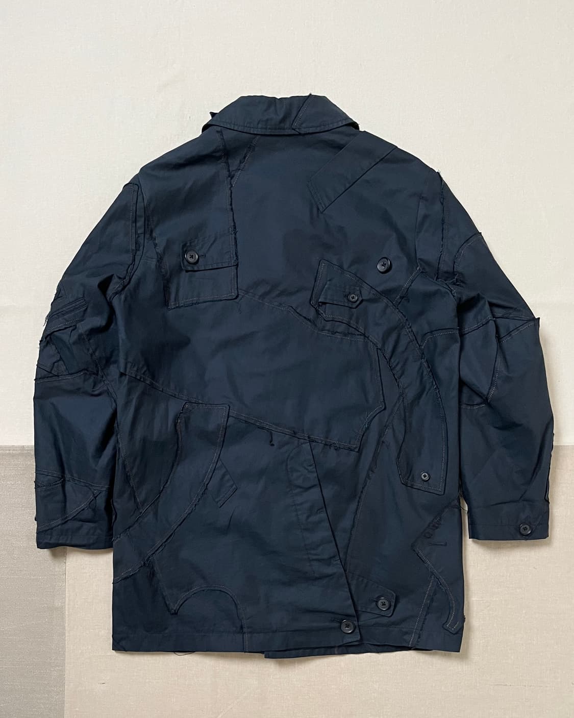 Kolor 컬러 패치워크 코트 patchwork coat 상품이미지2