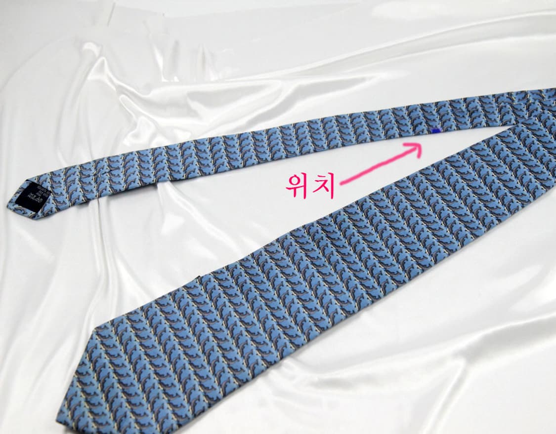 버버리 9.4cm A-등급 남자 명품 넥타이 상품이미지5