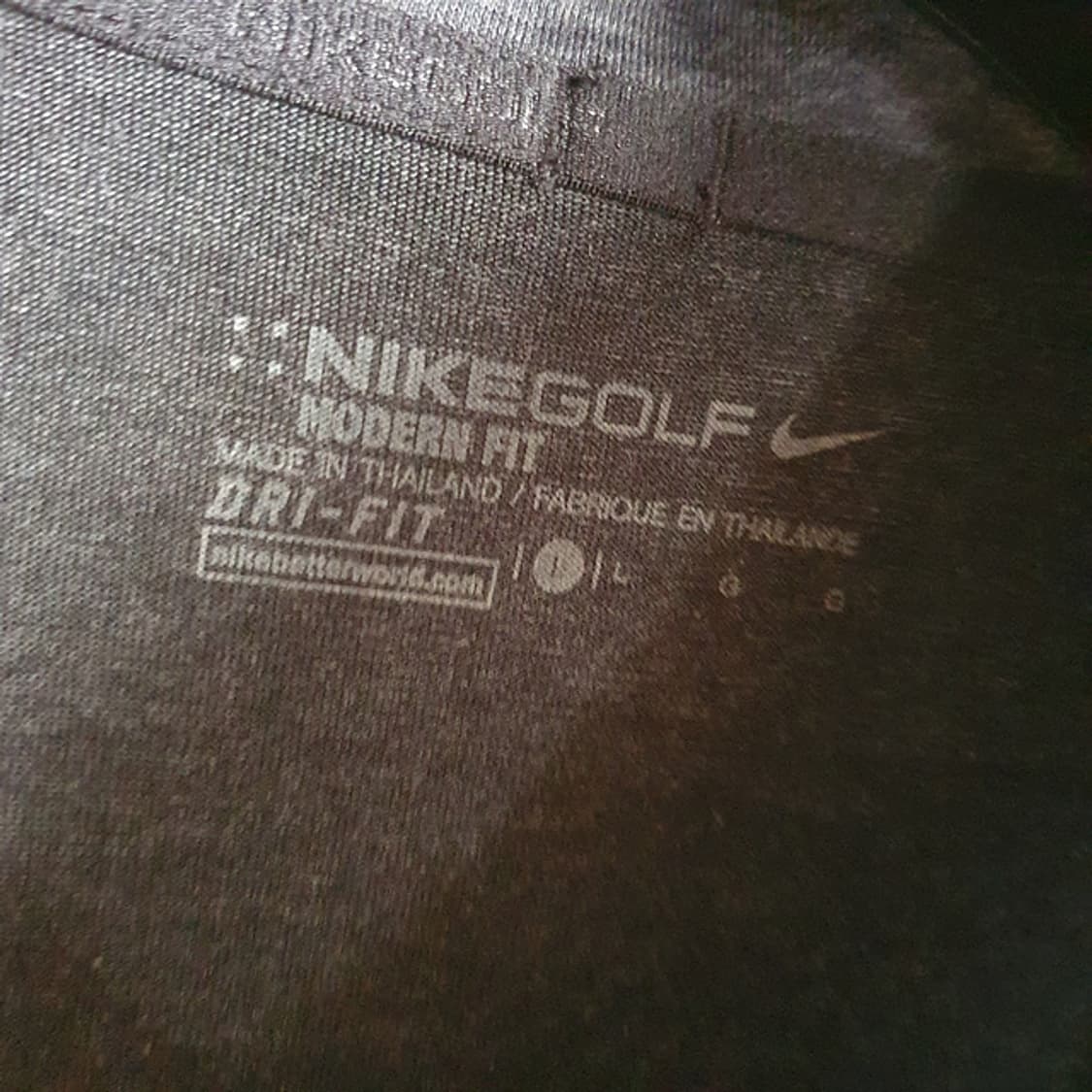 나이키골프 반팔 카라티 L 상품이미지3