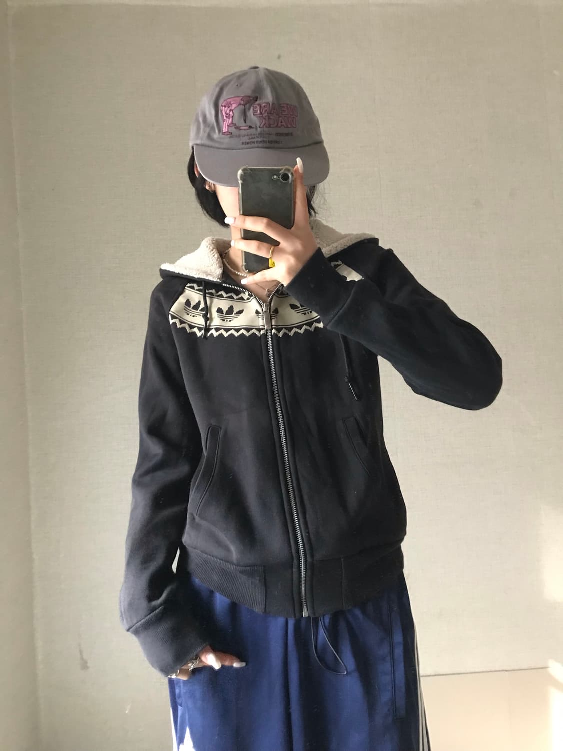 아디다스 노르딕 퍼후드집업 상품이미지3