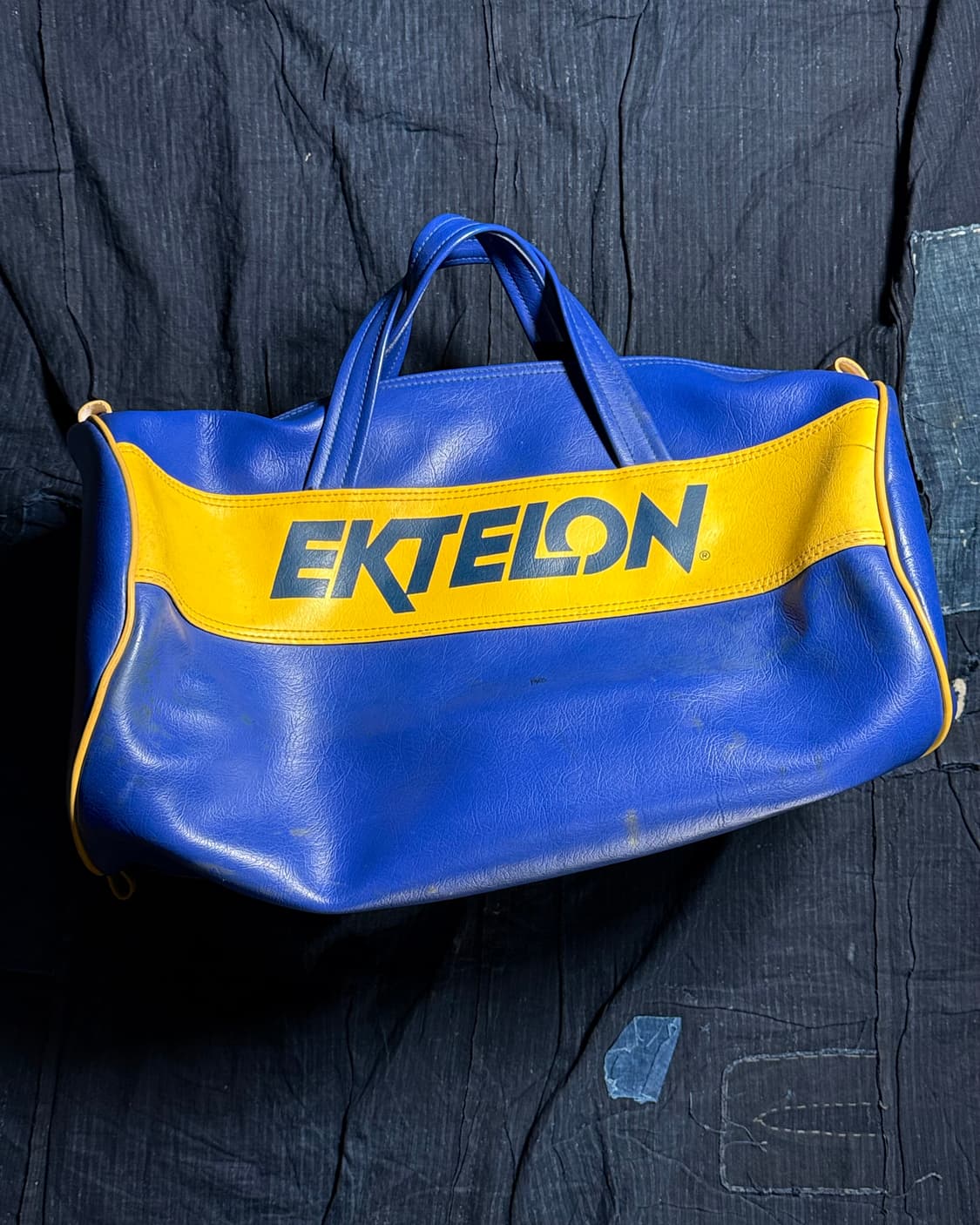 70-80‘s Ekteon PVC 보스턴백 상품이미지2
