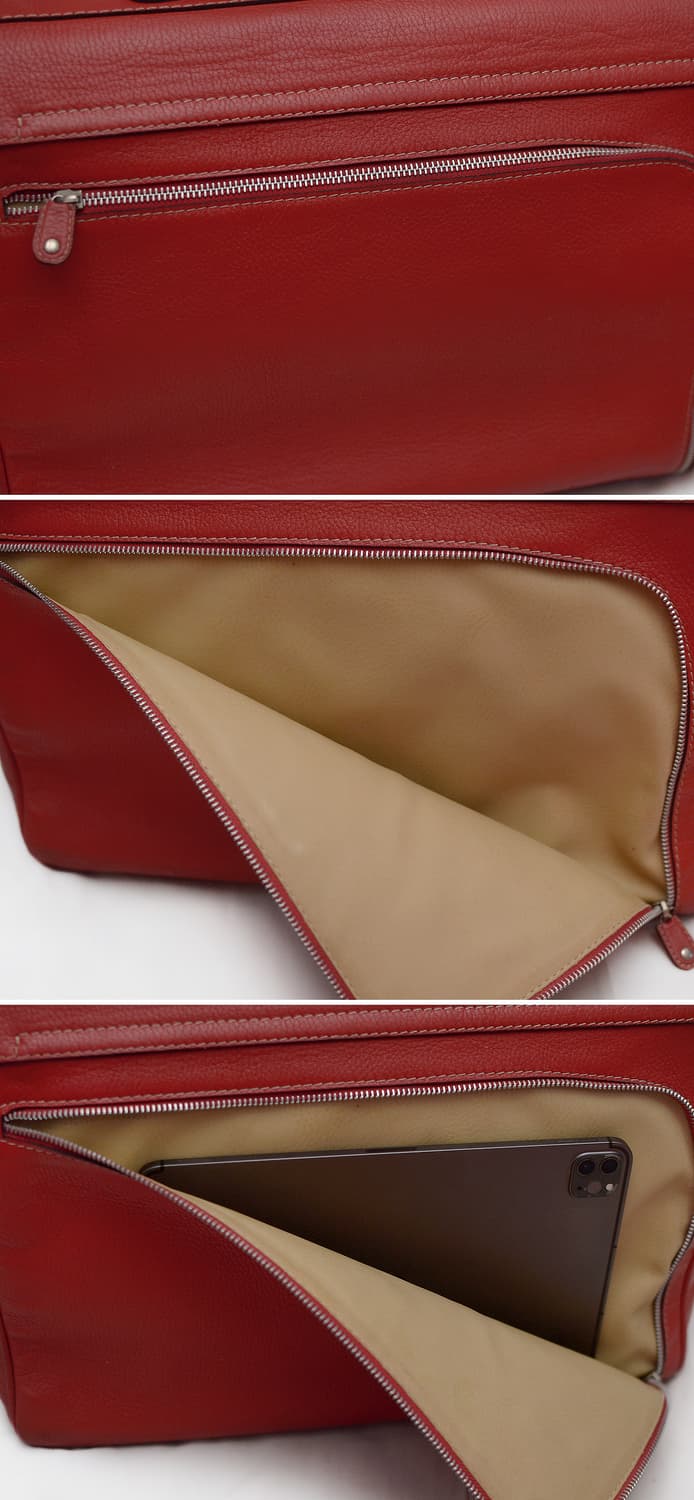 이사이아 (ISAIA) 나폴리 풀레더 이탈리안 클래식 브리프케이스 상품이미지7