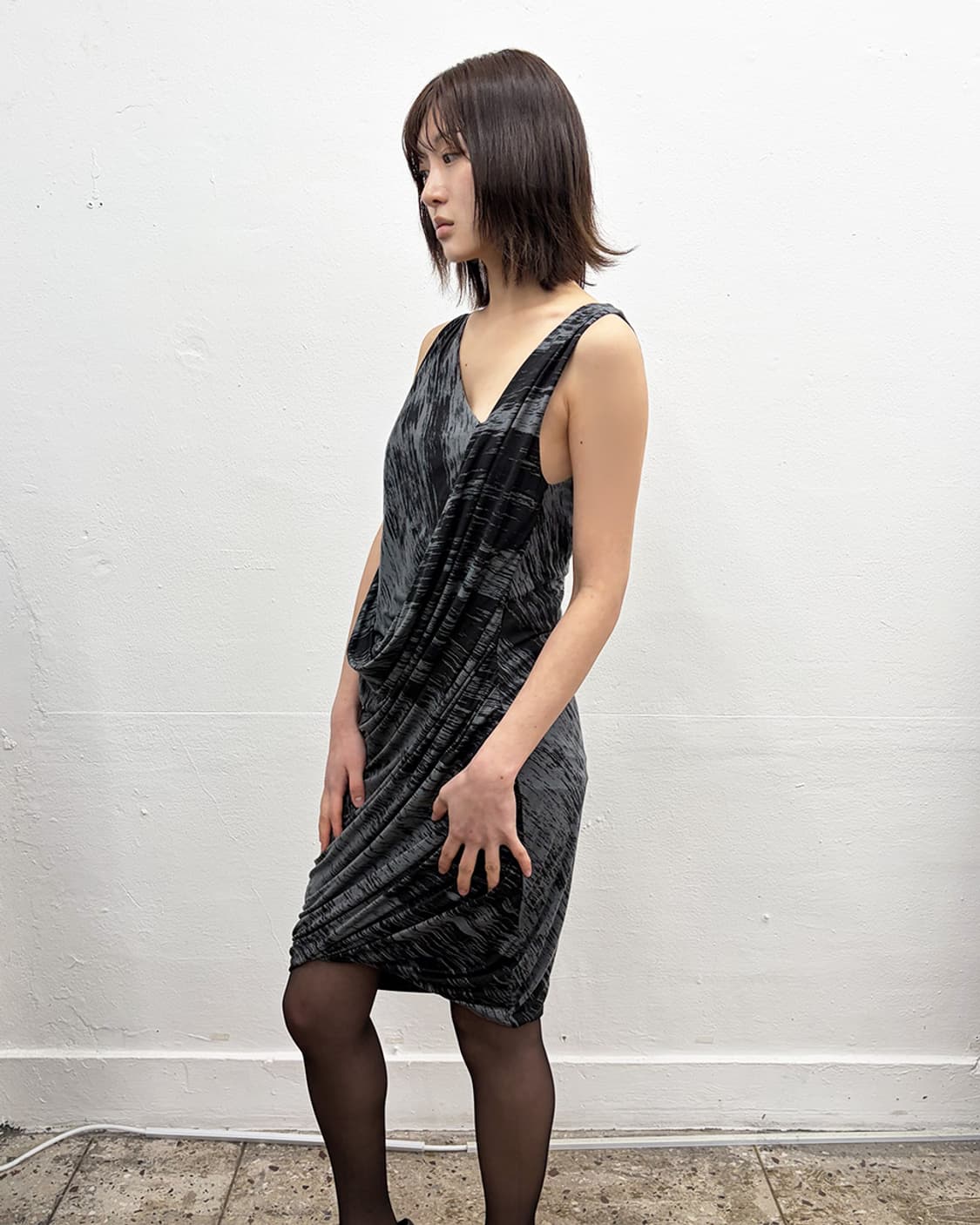 DKNY 드레이프 원피스 상품이미지5