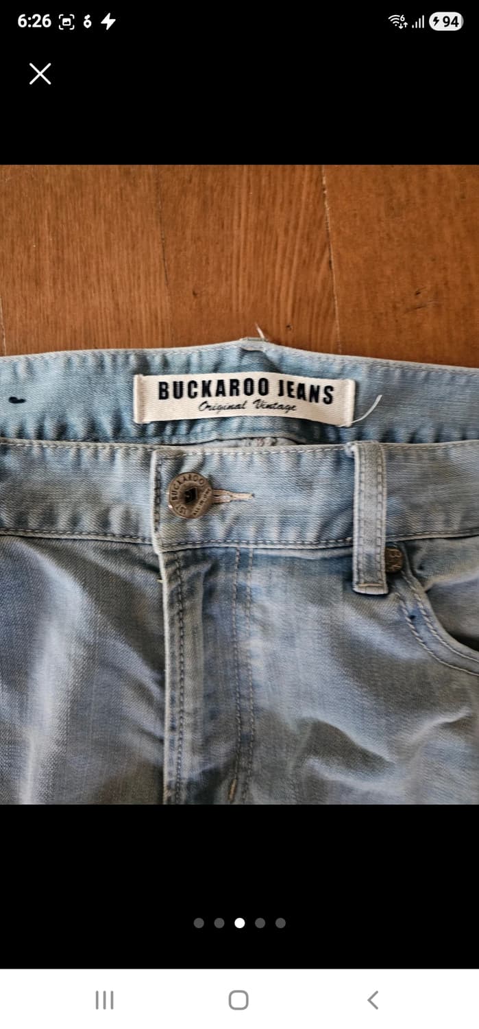 버커루 연청 데님 팬츠 34 상품이미지3