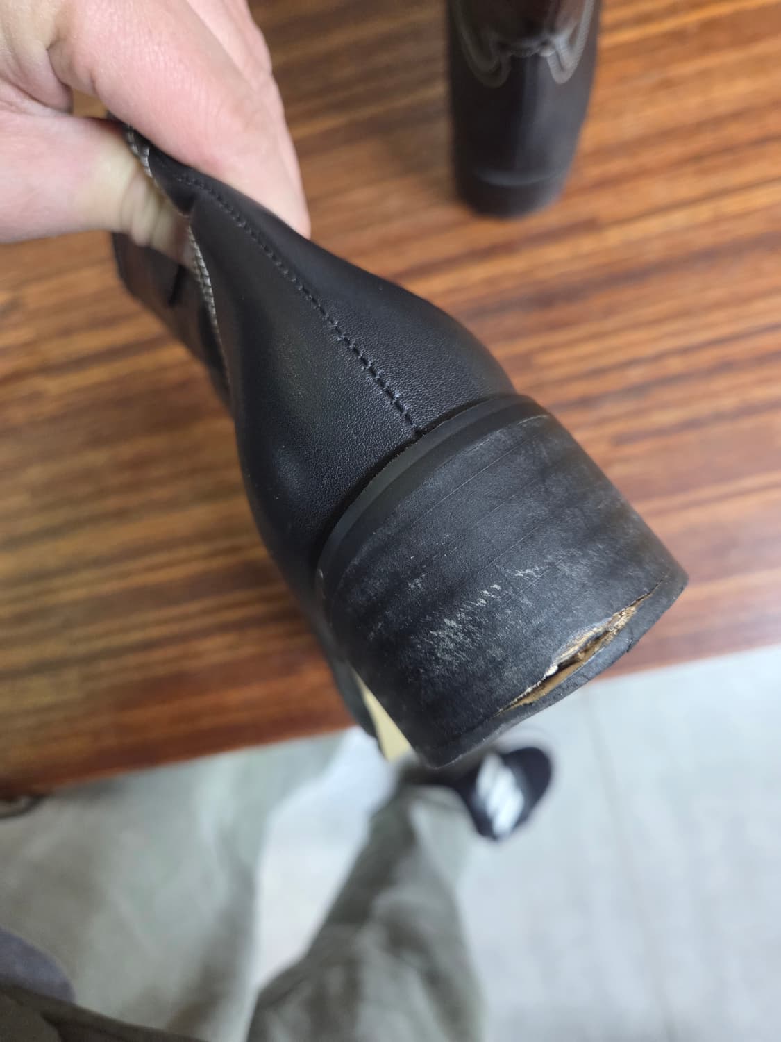 빈티지 여성 웨스턴 가죽 부츠 240 상품이미지8