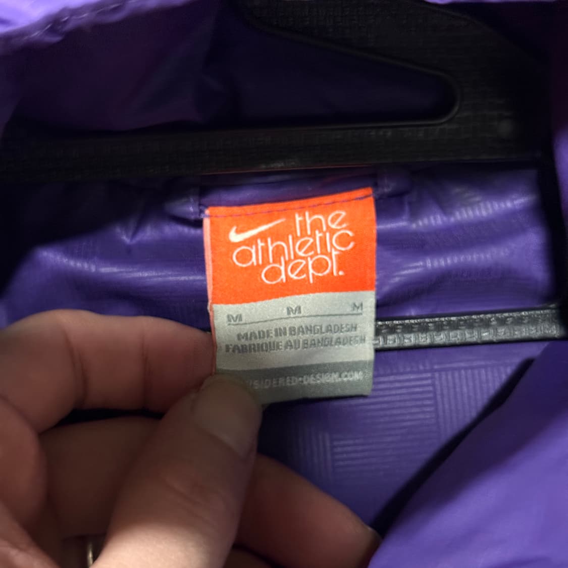 나이키 스몰 스우시 후드 탈 부착 덕 다운 점퍼 상품이미지6