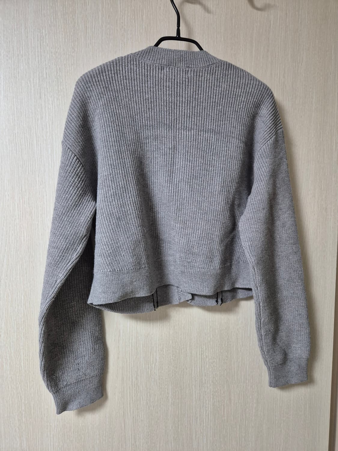 쿠오세 KUOSE 니트 가디건 프릴 가디건 S 상품이미지2