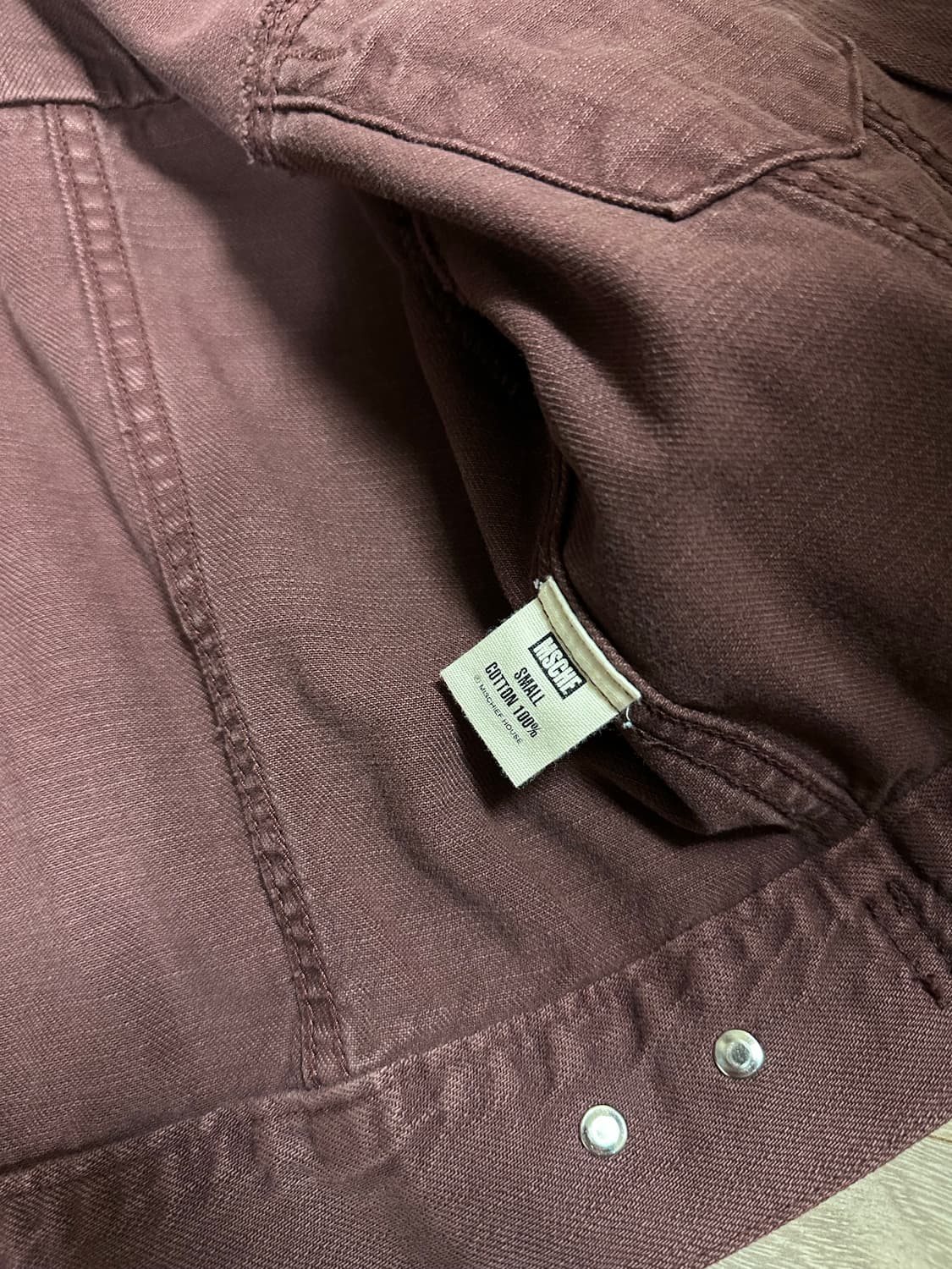 미스치프 데님자켓 상품이미지3