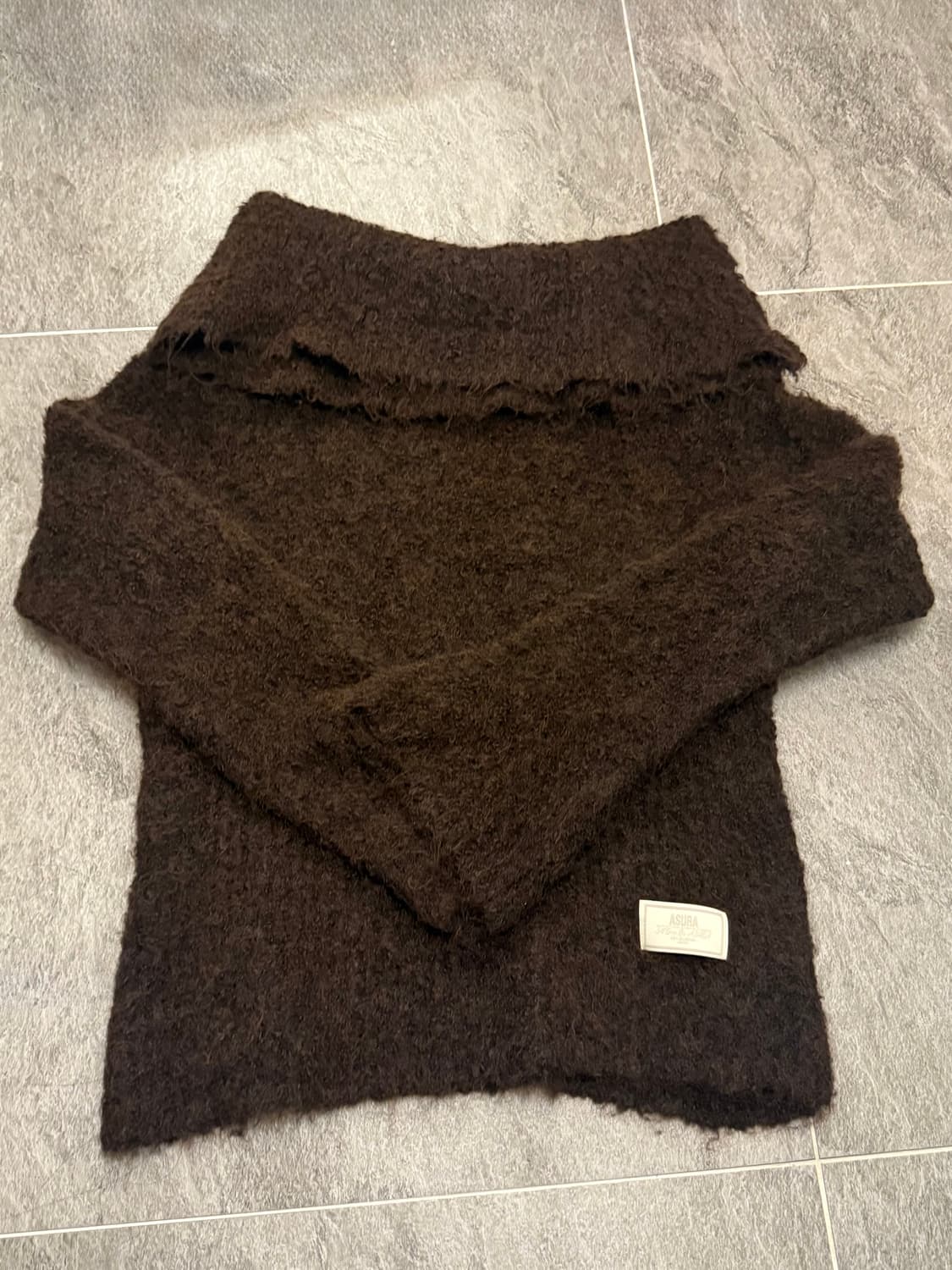 아수라) 코지 오프숄더 니트 상품이미지2