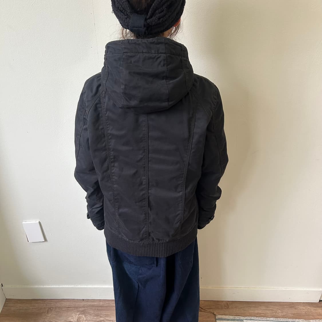 버버리 노바체크 아카이브 블랙 패딩 상품이미지2