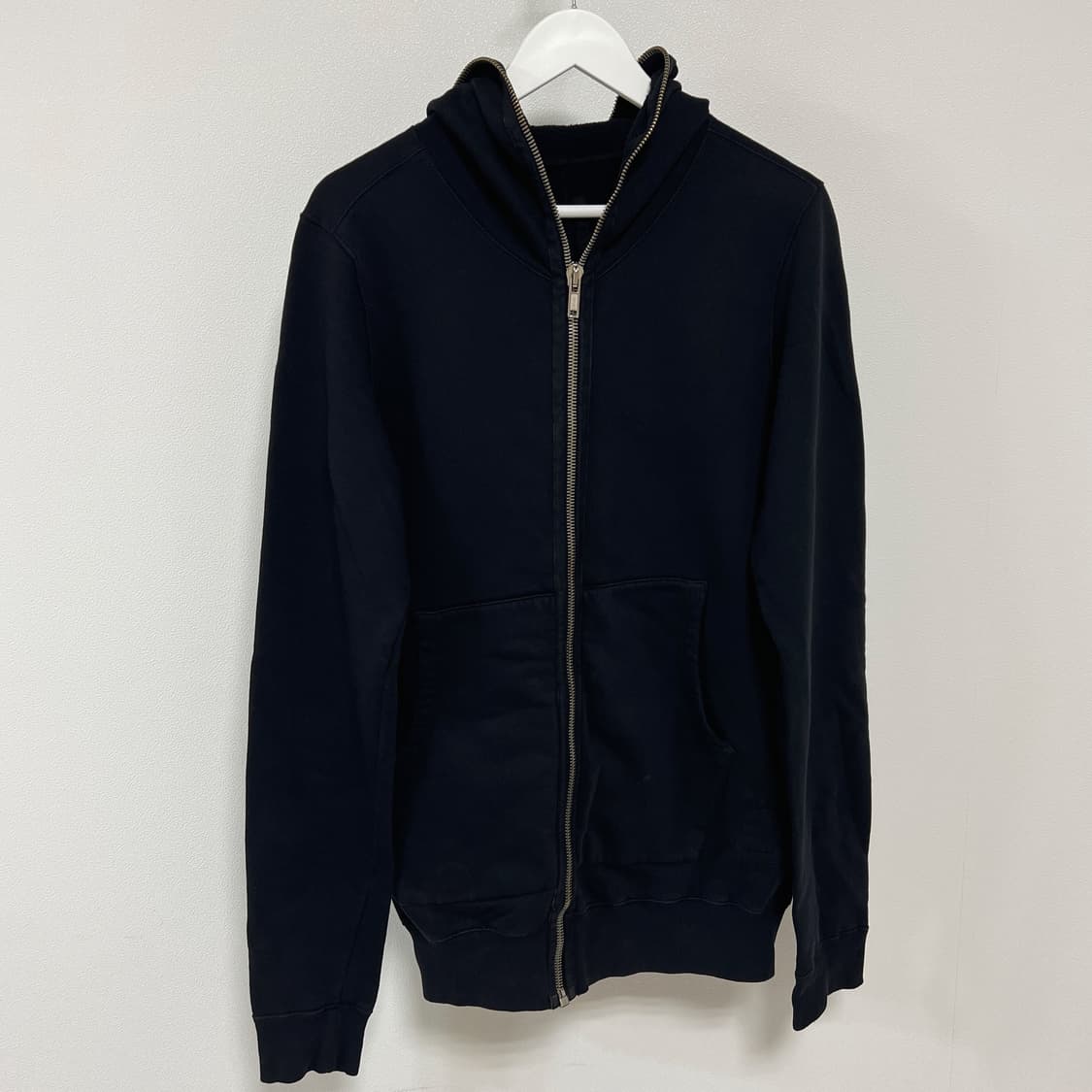 릭오웬스 13FW 다크쉐도우 김프 후드집업 블랙 상품이미지3