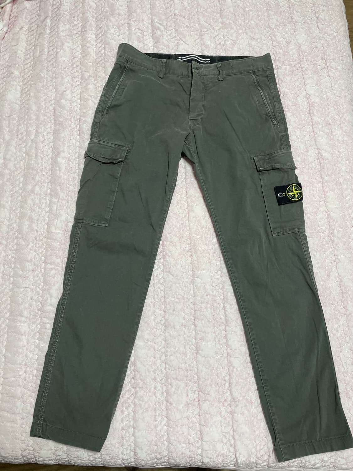 정품 새상품급 스톤아일랜드 카고바지 31-32 상품이미지1