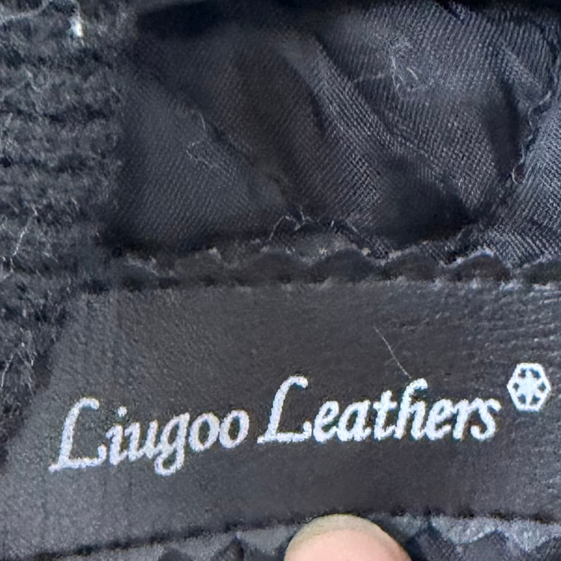 Liugoo 소가죽 바시티 자켓 상품이미지6