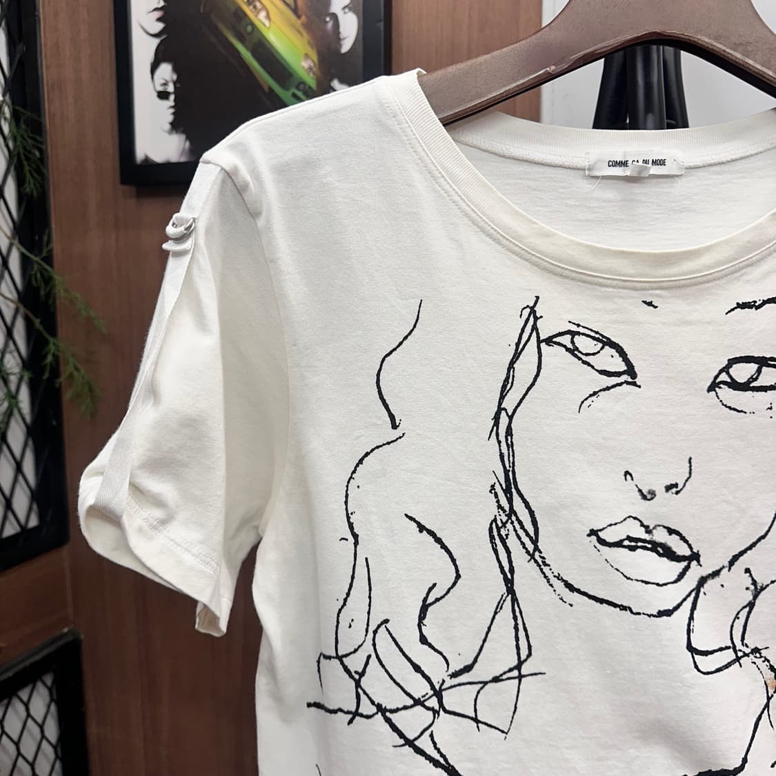 Comme Ça de Mode, Drawing T-Shirt 상품이미지3