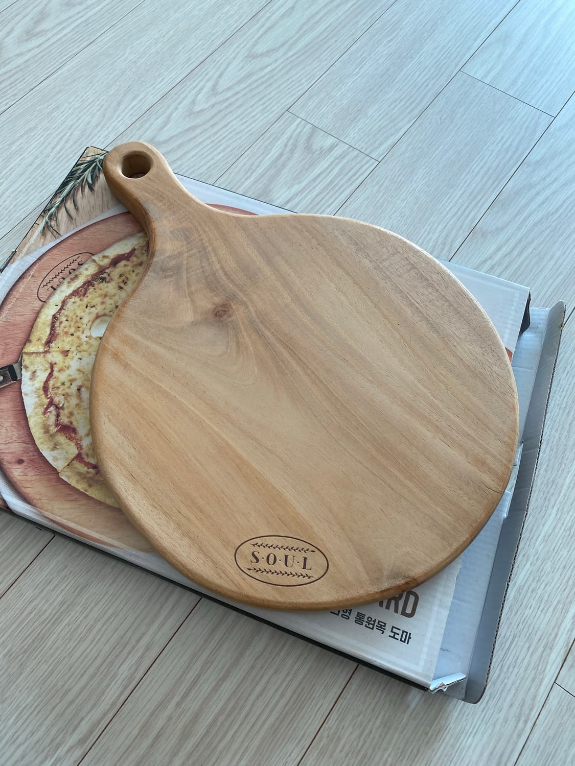 소울 마호가니 원형 도마 상품이미지2
