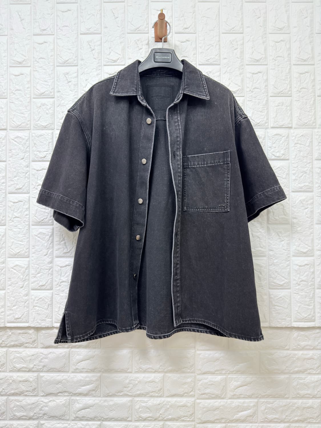 (25ss새상품급) 우영미 야자수 숏슬리브 데님 (48) 상품이미지2