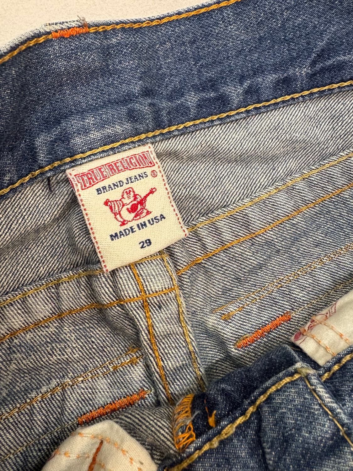 트루릴리전 월드투어 스트레이트 데님 상품이미지8