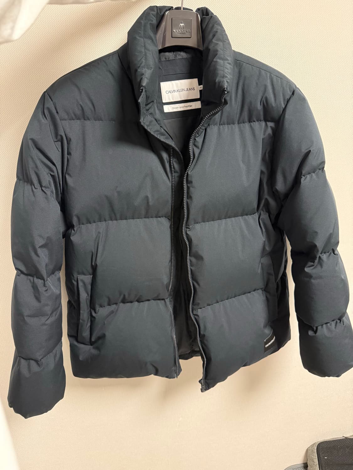 캘빈클라인 남성 숏패딩 XL 상품이미지1