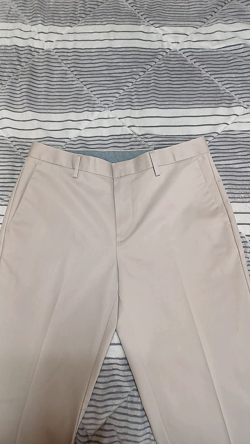 지오다노 미사용 면바지 31인치 기장101 상품이미지4