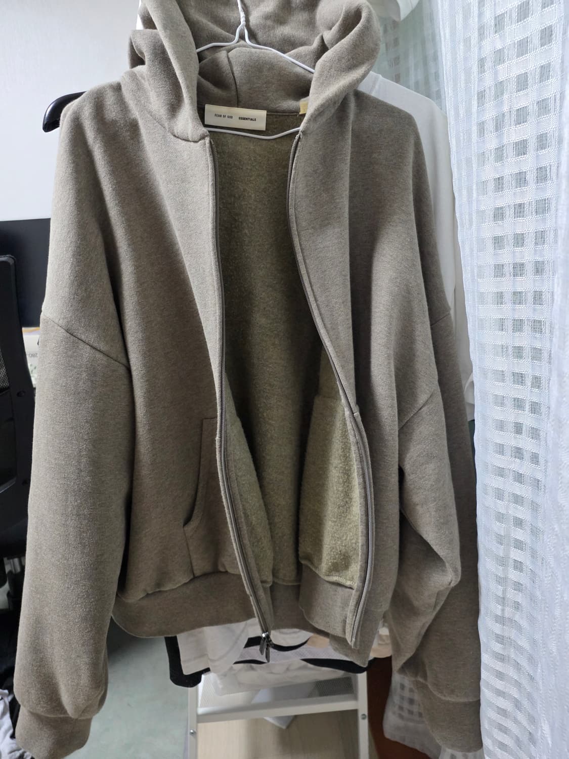 에센셜후드집업판매 상품이미지1