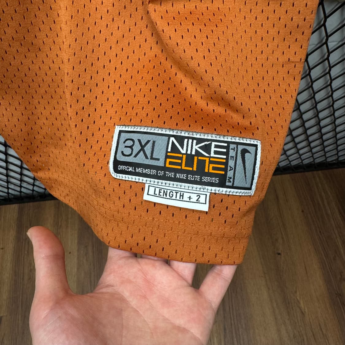 00s 나이키 팀 텍사스 롱혼스 칼리지 농구 나시 져지 상품이미지7