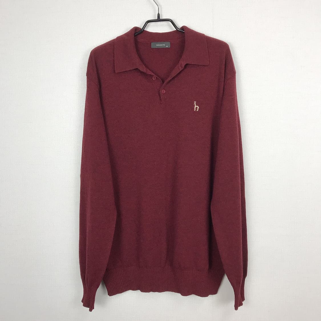 헤지스 HAZZYS 카라 니트 남성100-105 상품이미지1