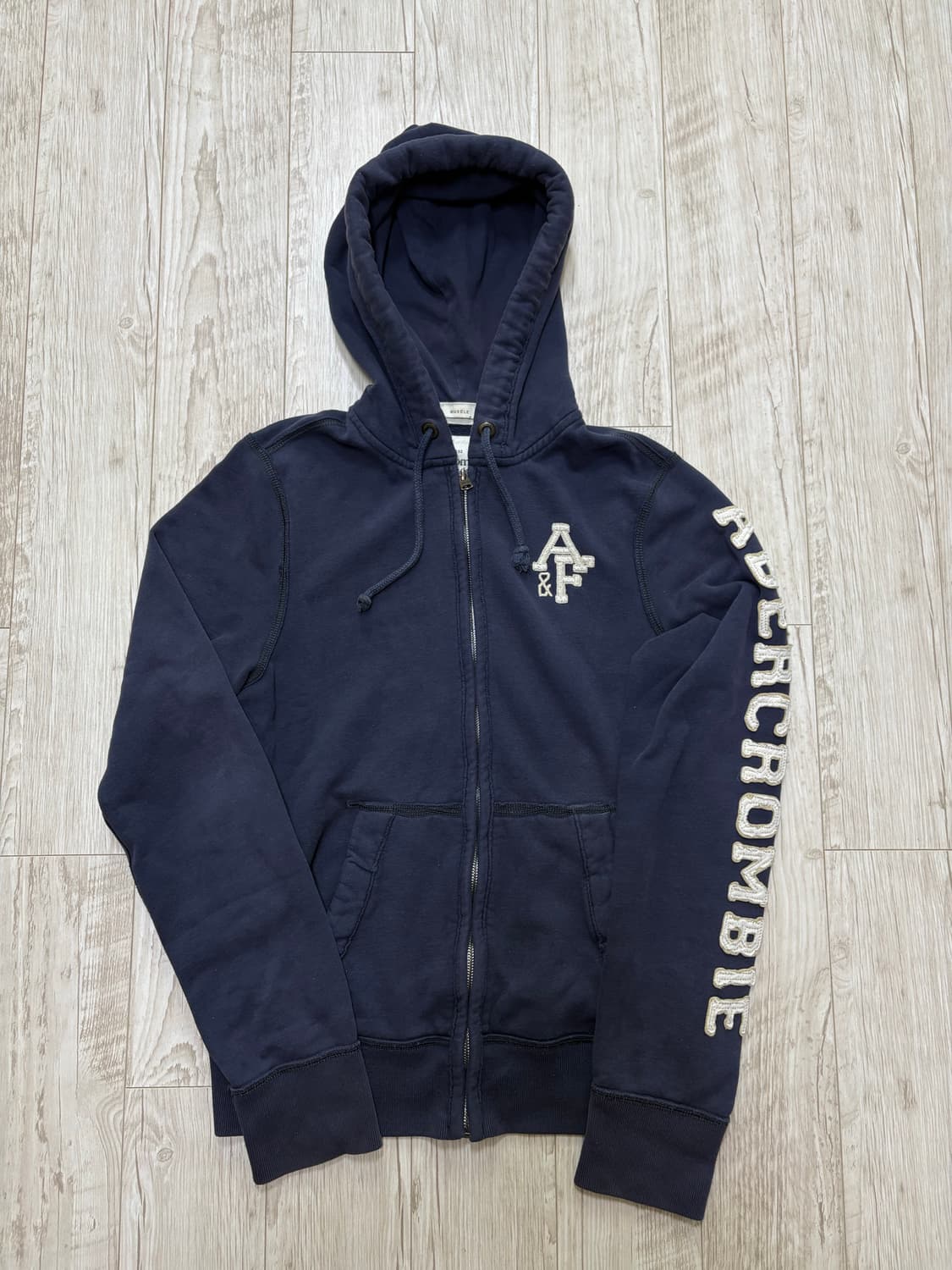 아베크롬비 후드집업 네이비 m 상품이미지1
