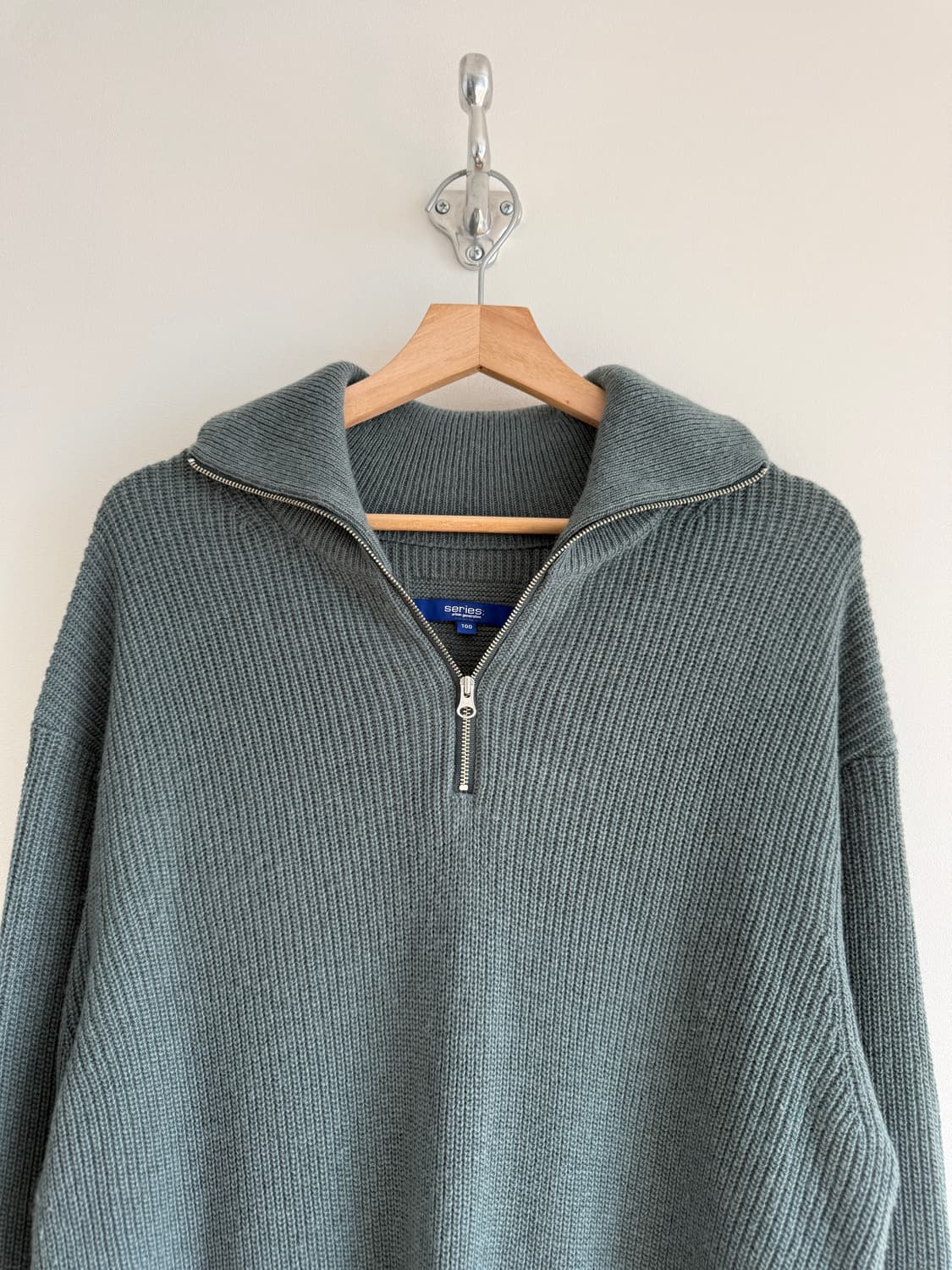 시리즈(series) 하프집업 니트 상품이미지2