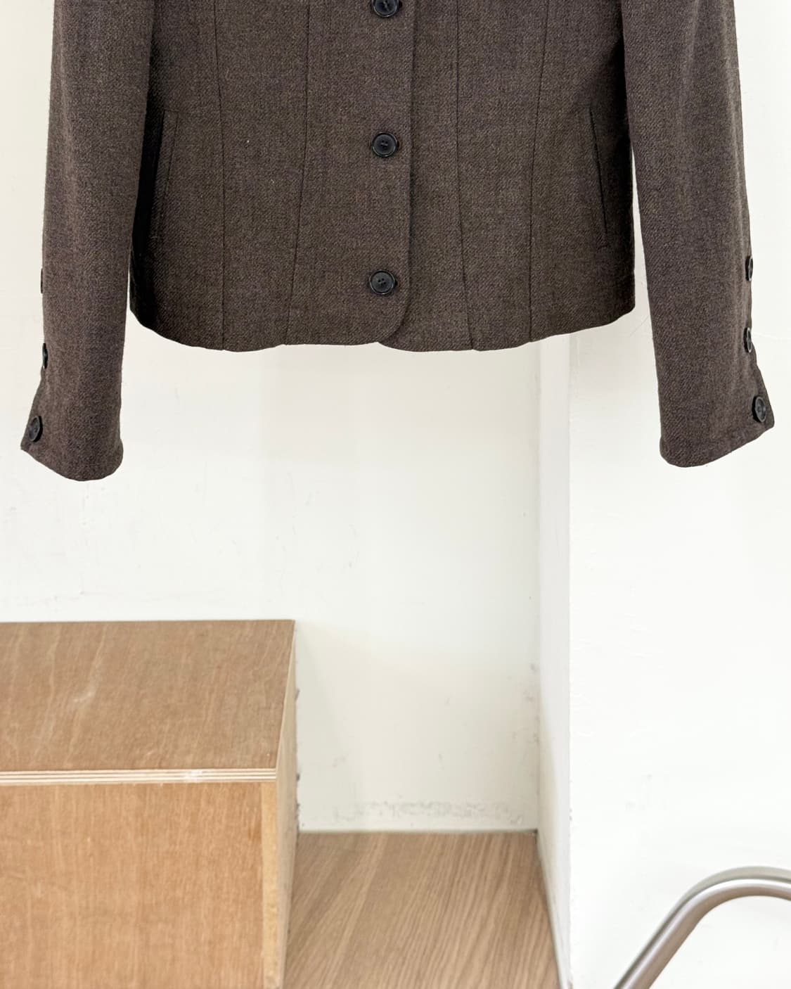 버버리 브라운 더블 포켓 버튼업 자켓 상품이미지5