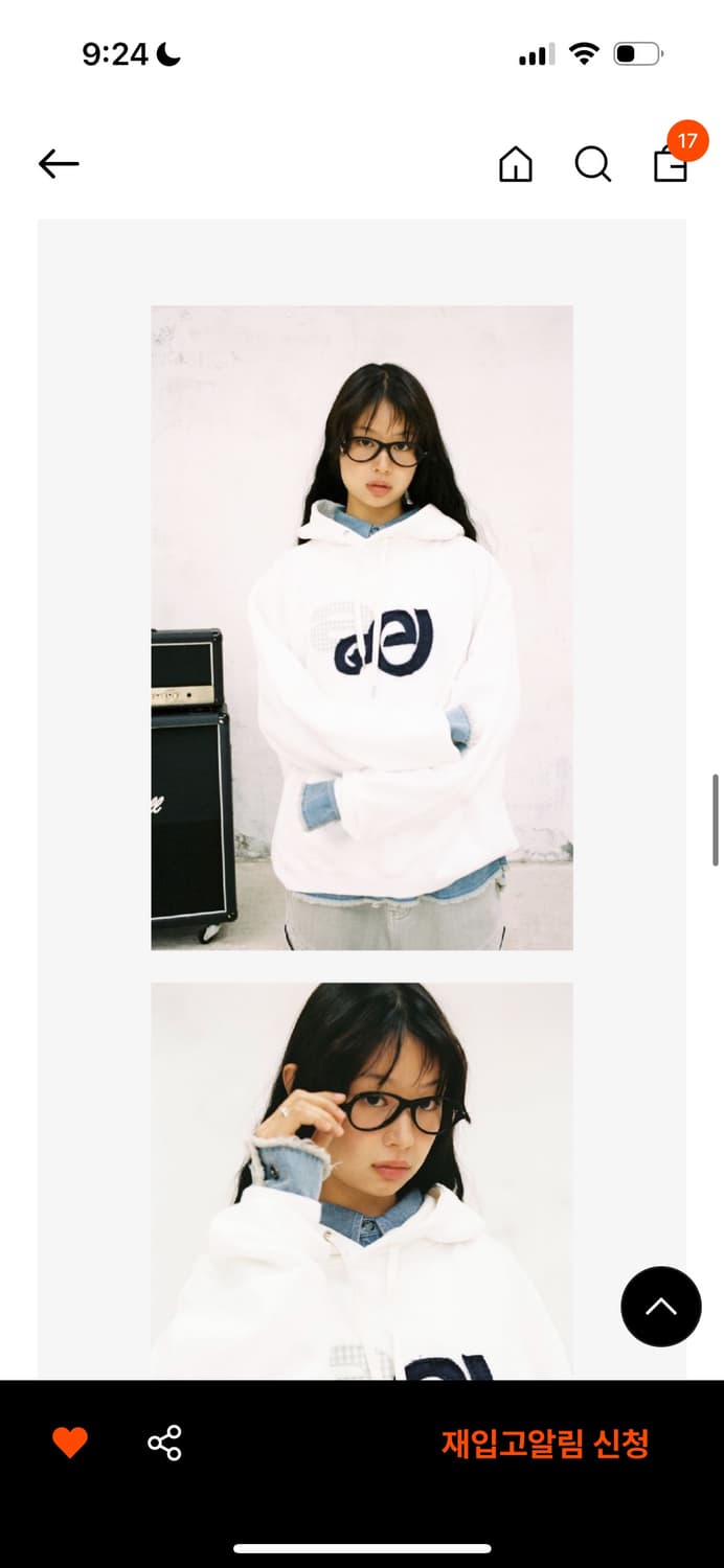 에이이에이이 아플리케 로고 후디 상품이미지2