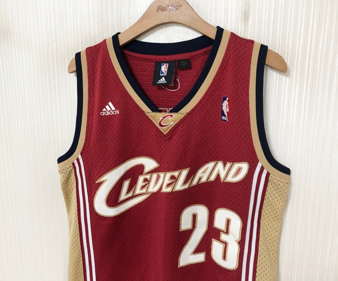 NBA 아디다스 클리블랜드캐벌리어스 스윙맨져지 100 #23 르브론제임스 상품이미지6