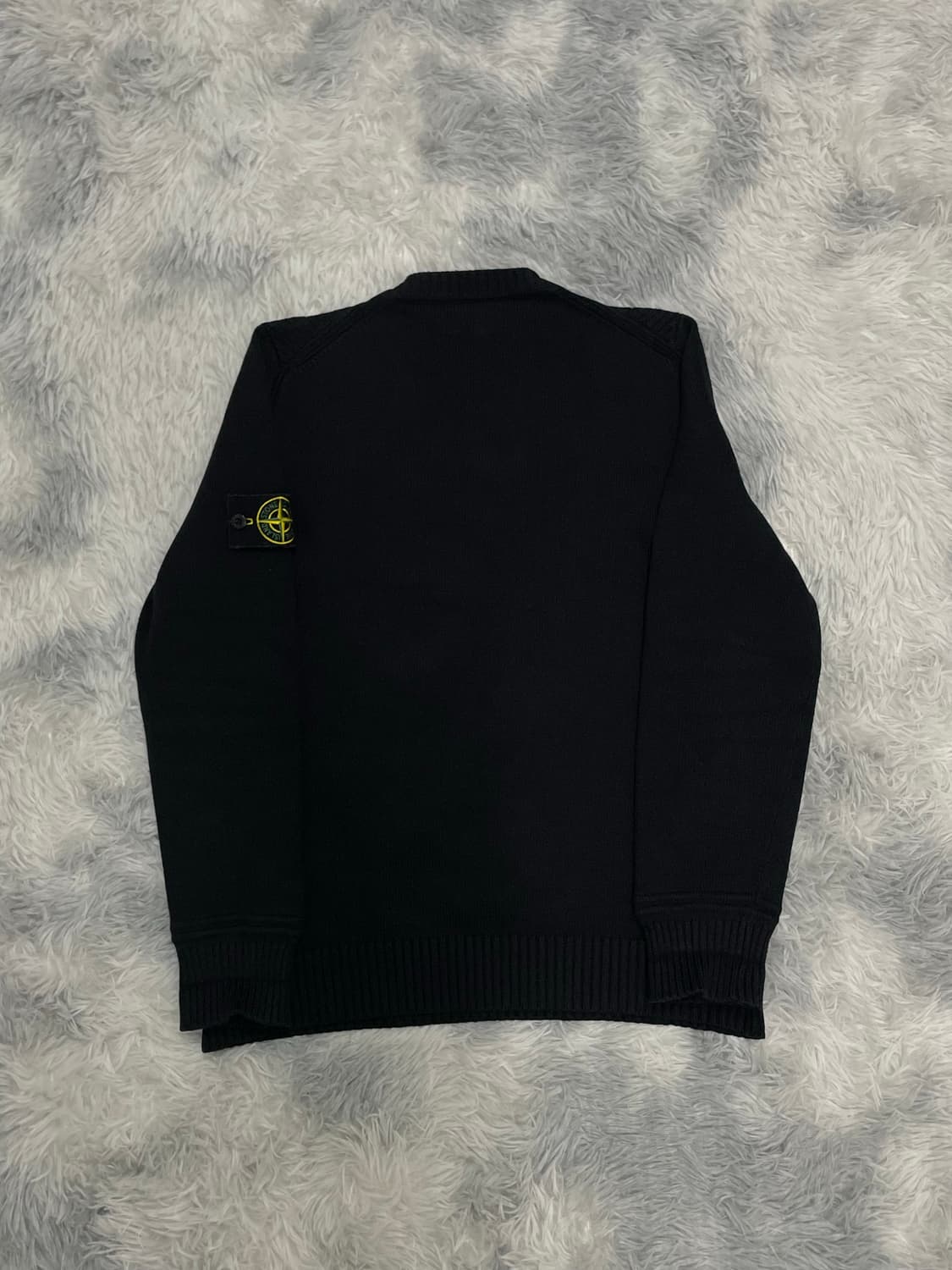 [백화점판] 스톤아일랜드 니트 블랙 [L] 상품이미지2