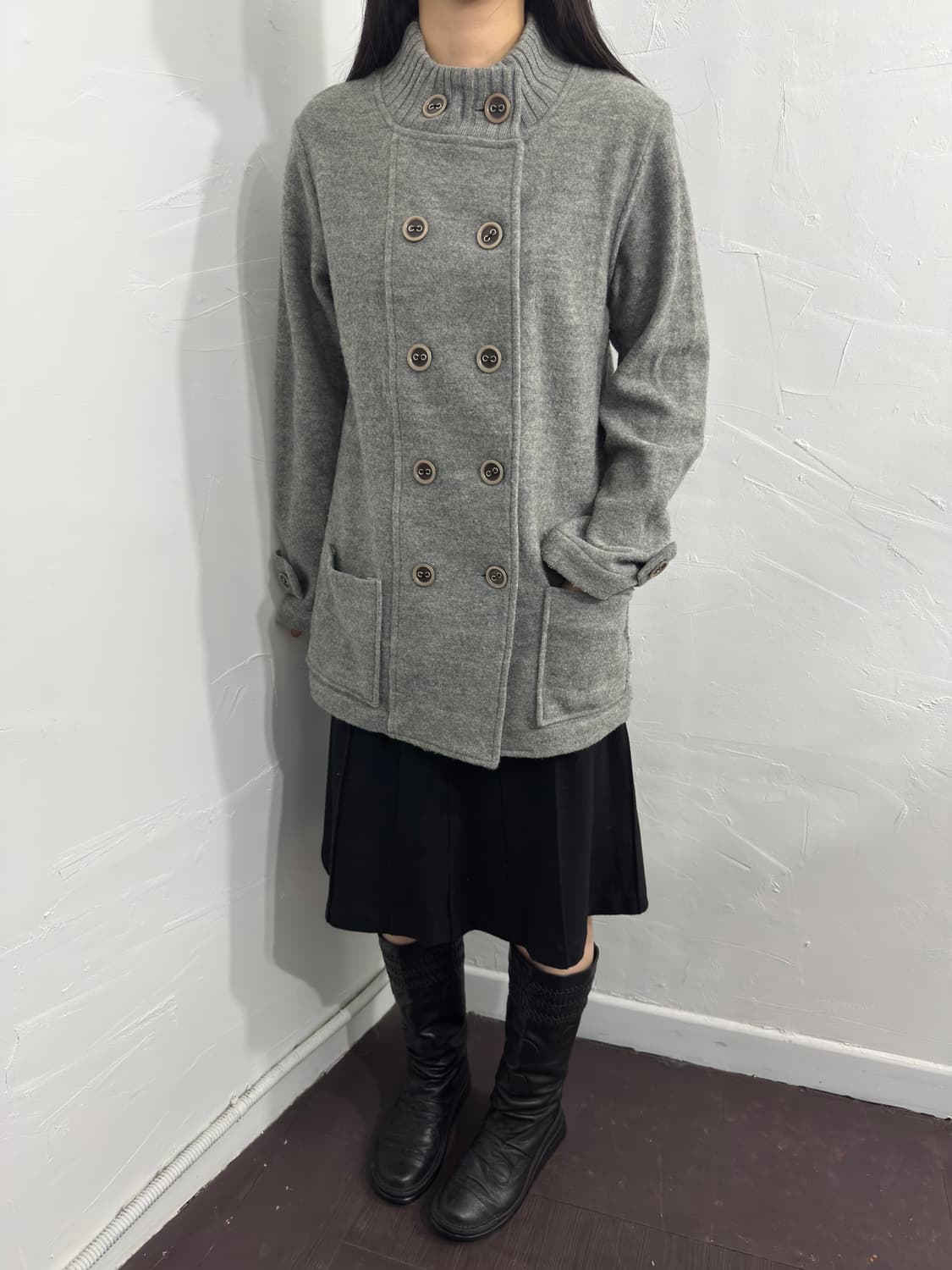 wool midi skirt 상품이미지4