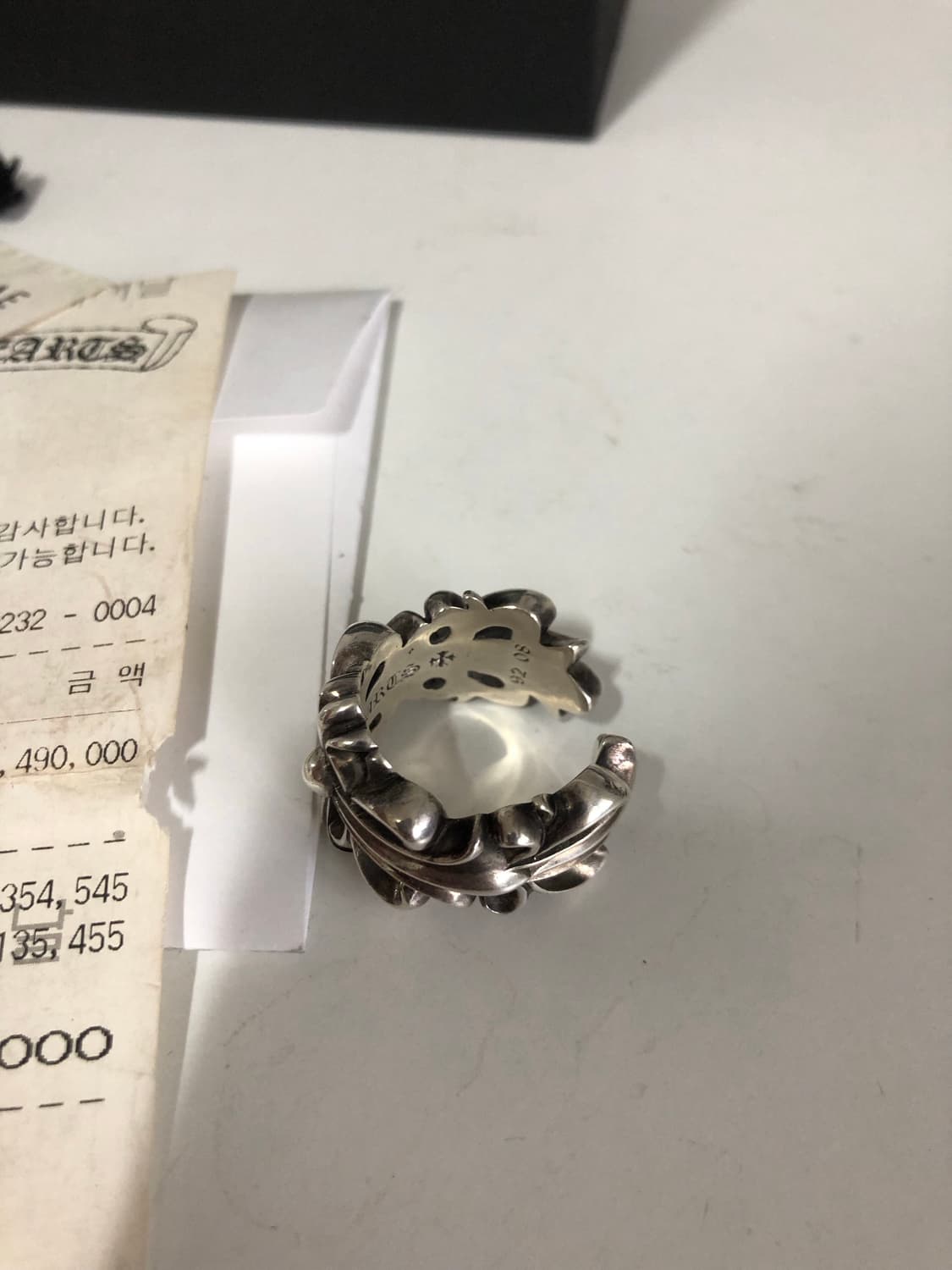 크롬하츠 더블플로랄링 us10.5 상품이미지4