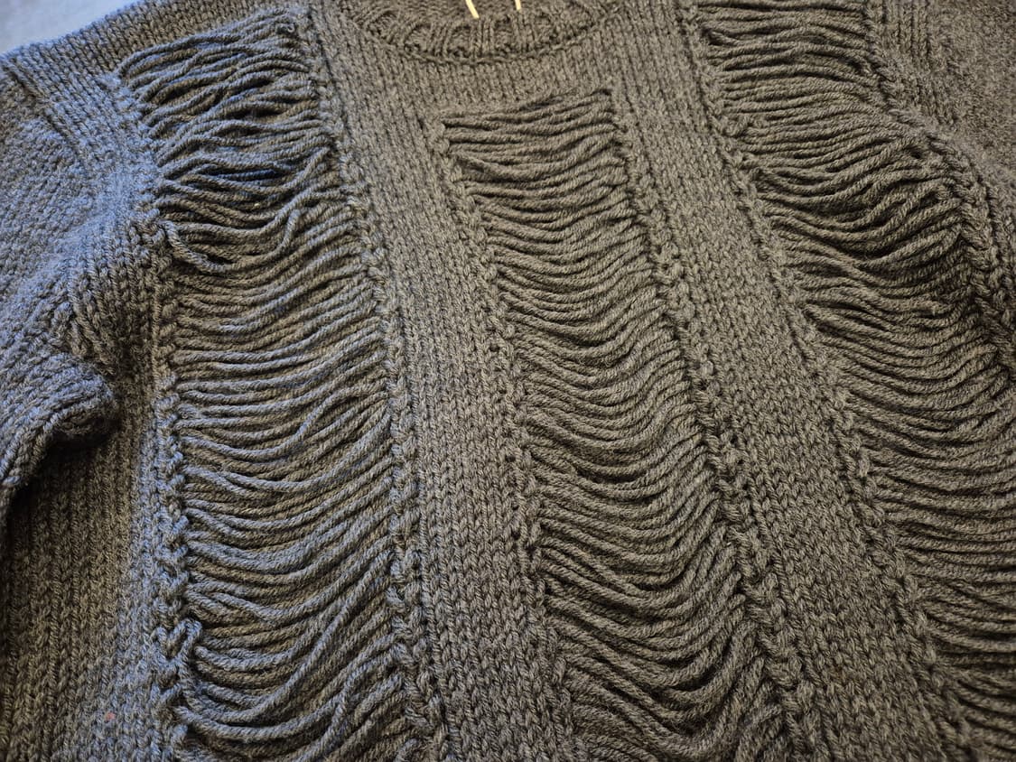 TRUSSARDI destroyed knit 상품이미지2