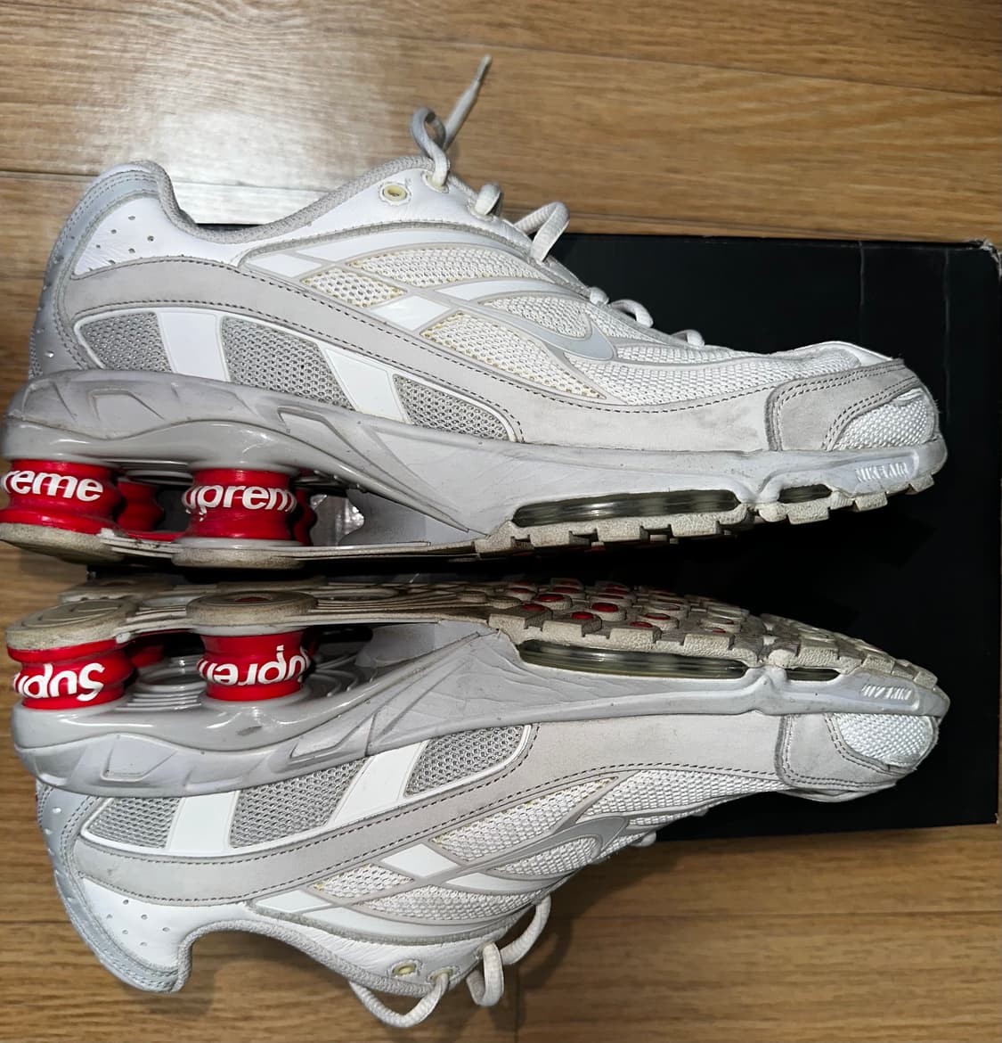 슈프림 나이키 샥스라이드2 화이트 상품이미지4