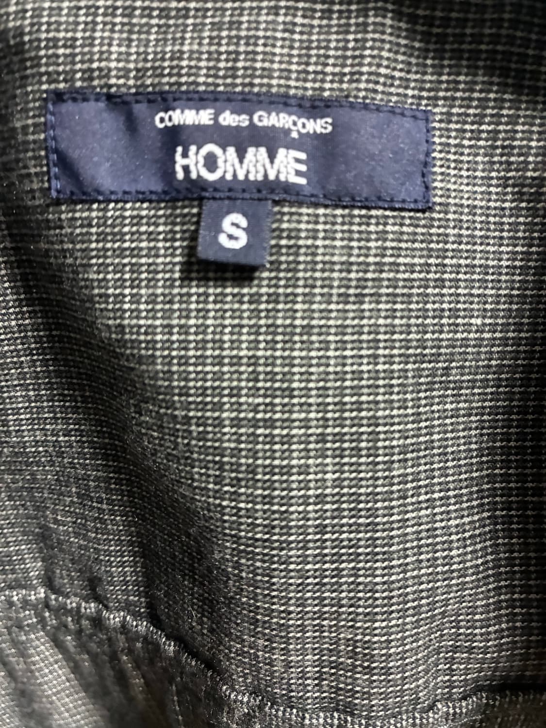 꼼데가르송 옴므 셔츠 자켓 상품이미지4