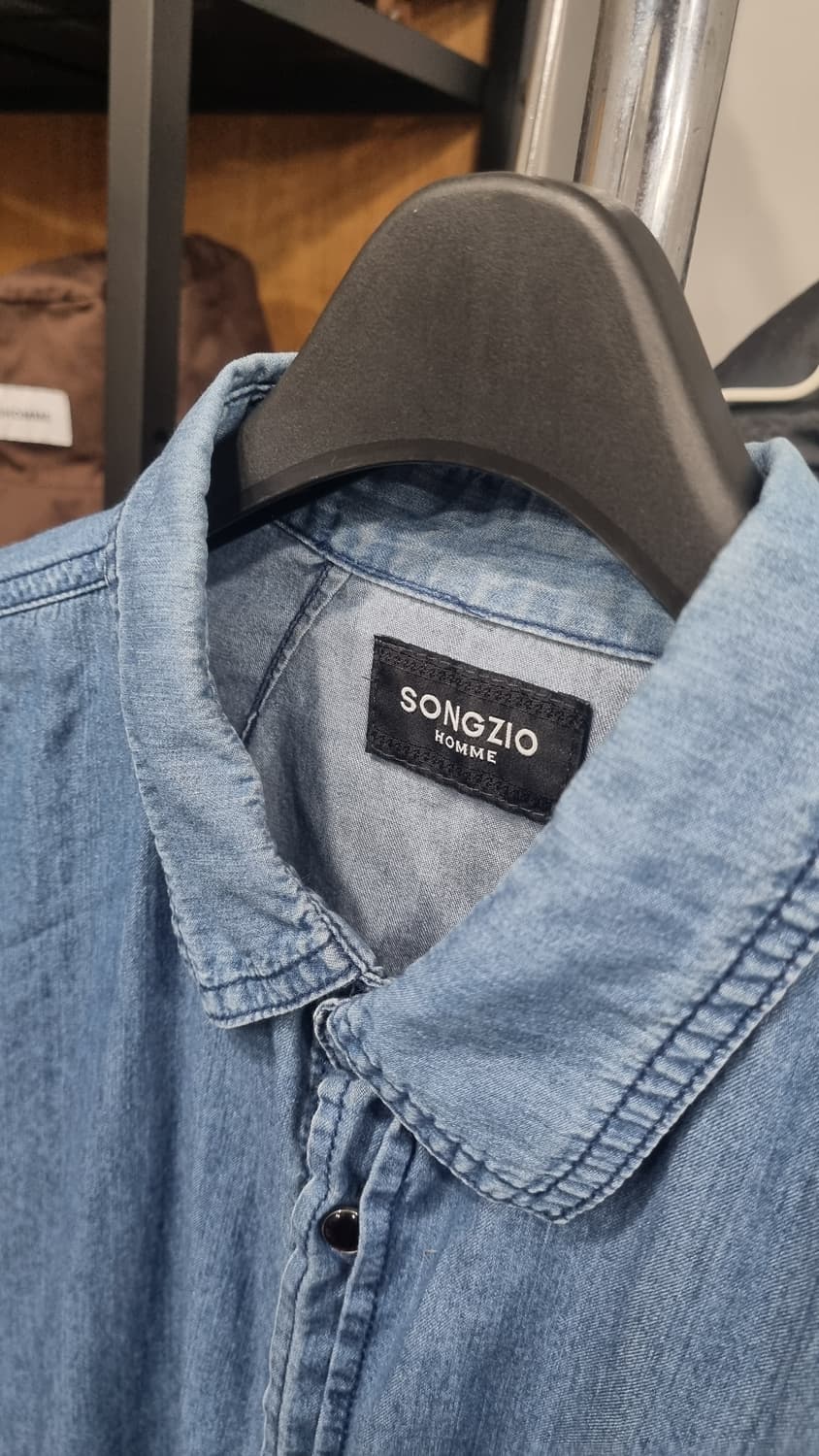 ((Songzio homme)) 데님셔츠 95사이즈 컨디션10/8 상품이미지2