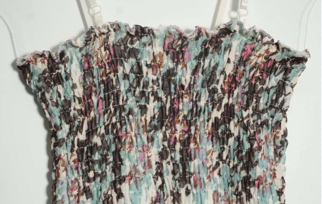 플라워패턴 탱크탑 드레스 상품이미지2