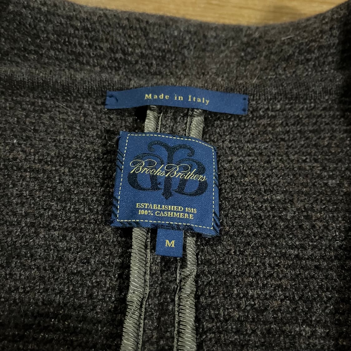 [103] 브룩스브라더스 캐시미어100 니트자켓 상품이미지3