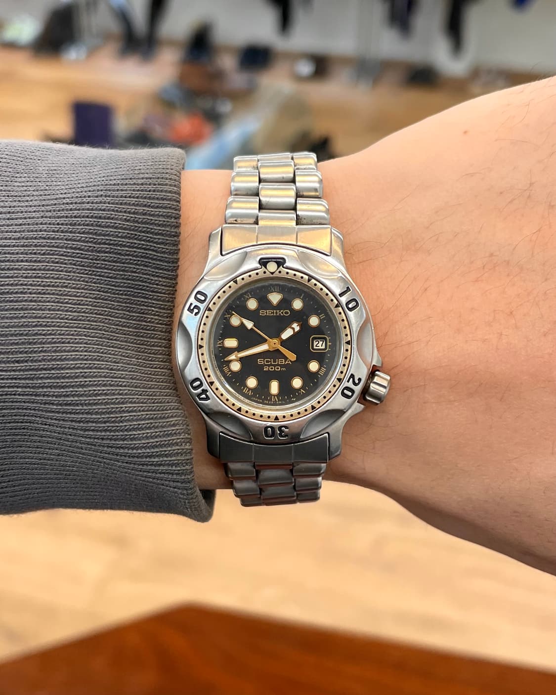 80s SEIKO 세이코 다이버 시계 상품이미지2