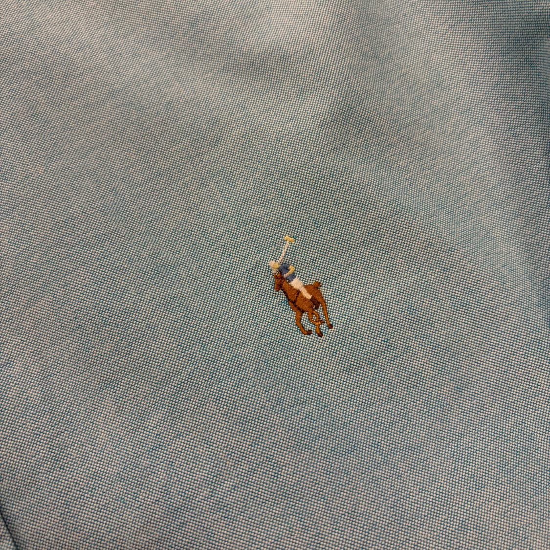 [105] 폴로 랄프로렌 코튼 반팔 셔츠 하늘색 D524 상품이미지4