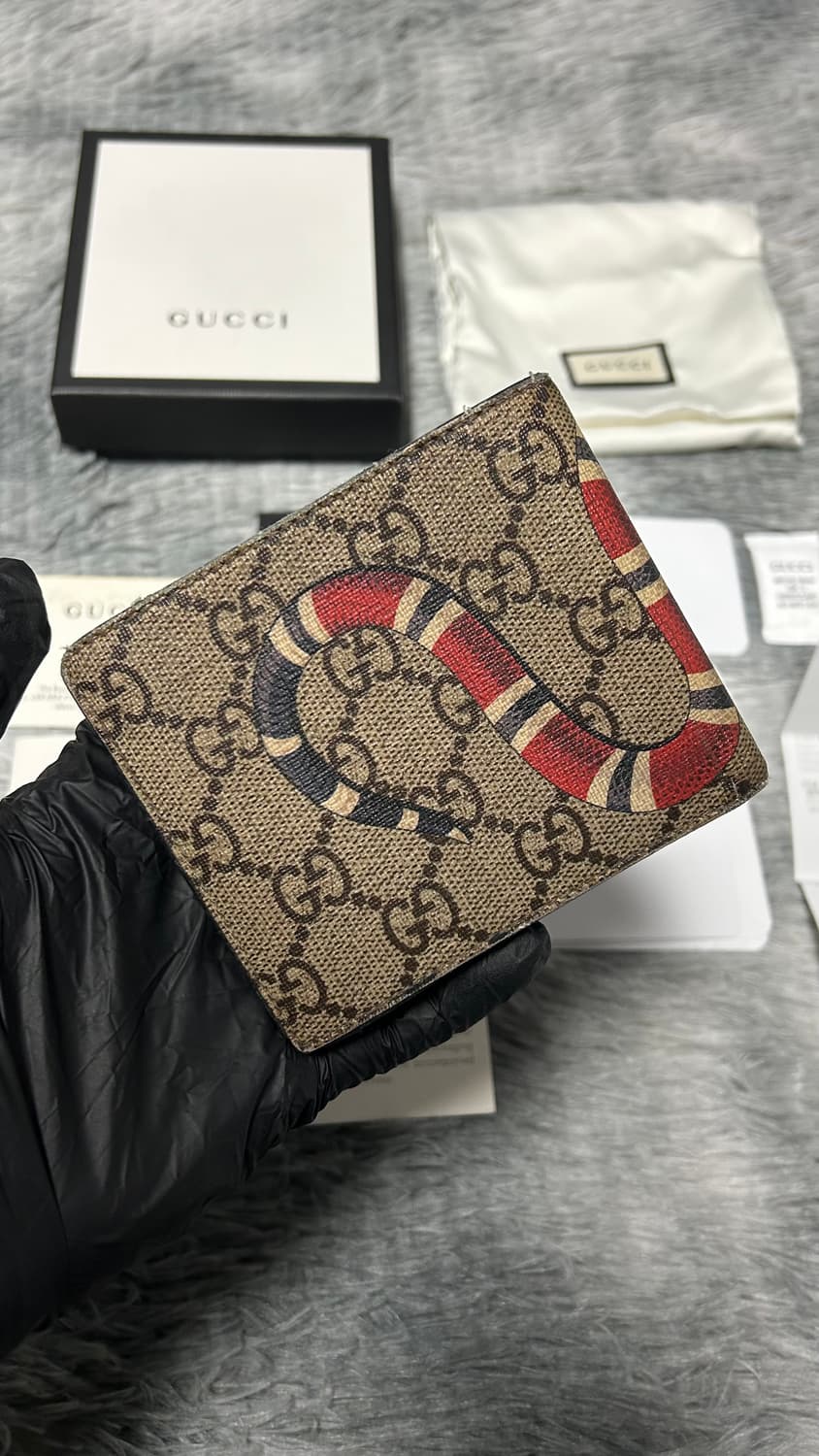 구찌 킹스네이크 반지갑  상품이미지2