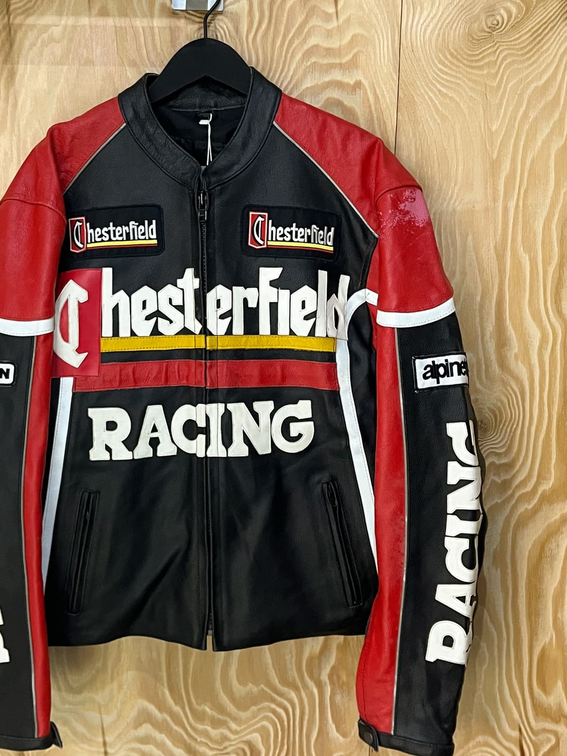 체스터필드 모터사이클 레이싱 램스킨 자켓 상품이미지5