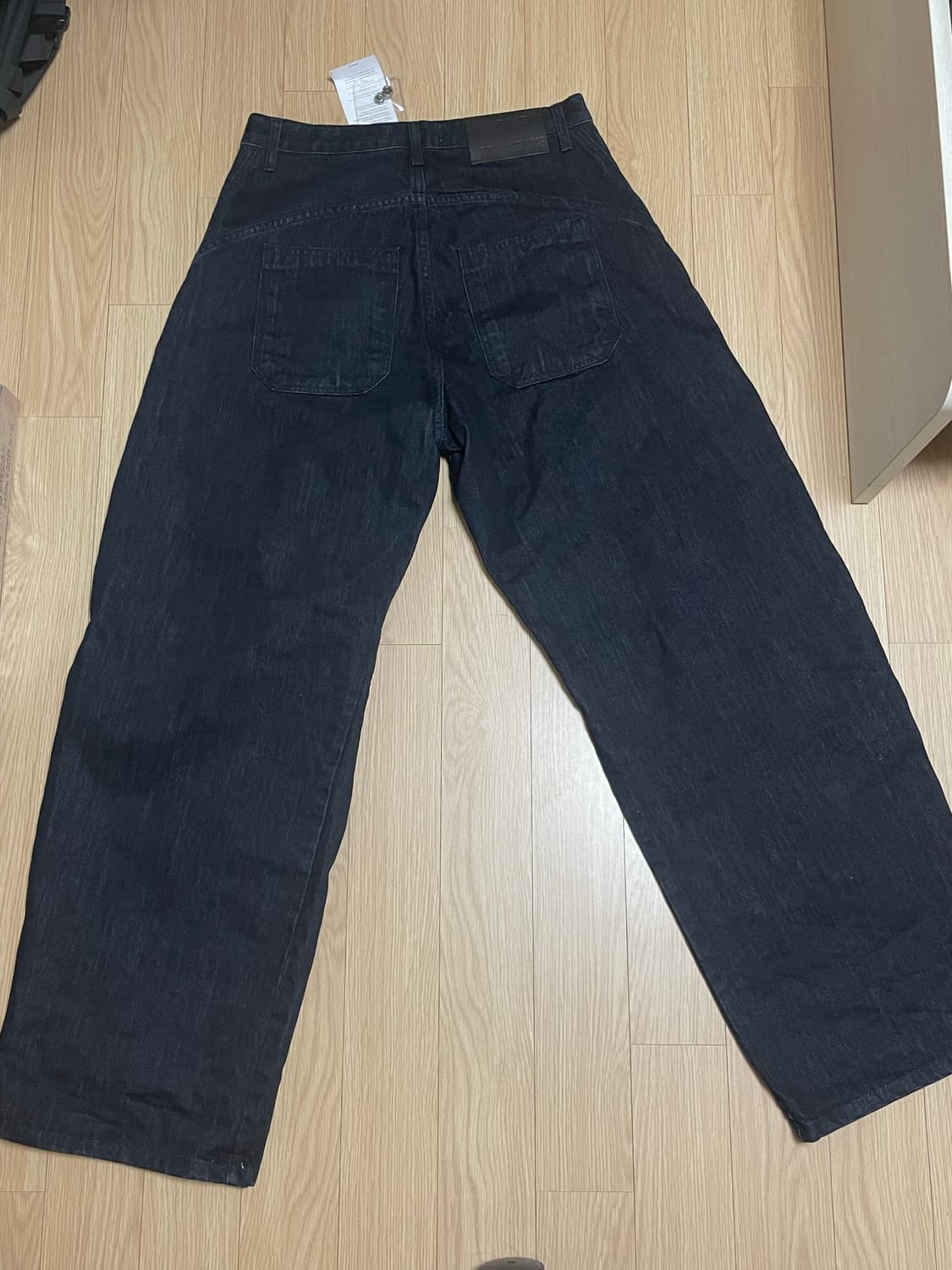 다이브인x포그서비스 와이드커브드 데님팬츠 [1SIZE] 상품이미지2