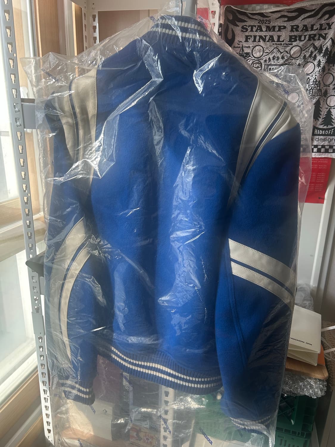 아더에러 트윗 점퍼 블루, 바시티자켓 상품이미지2